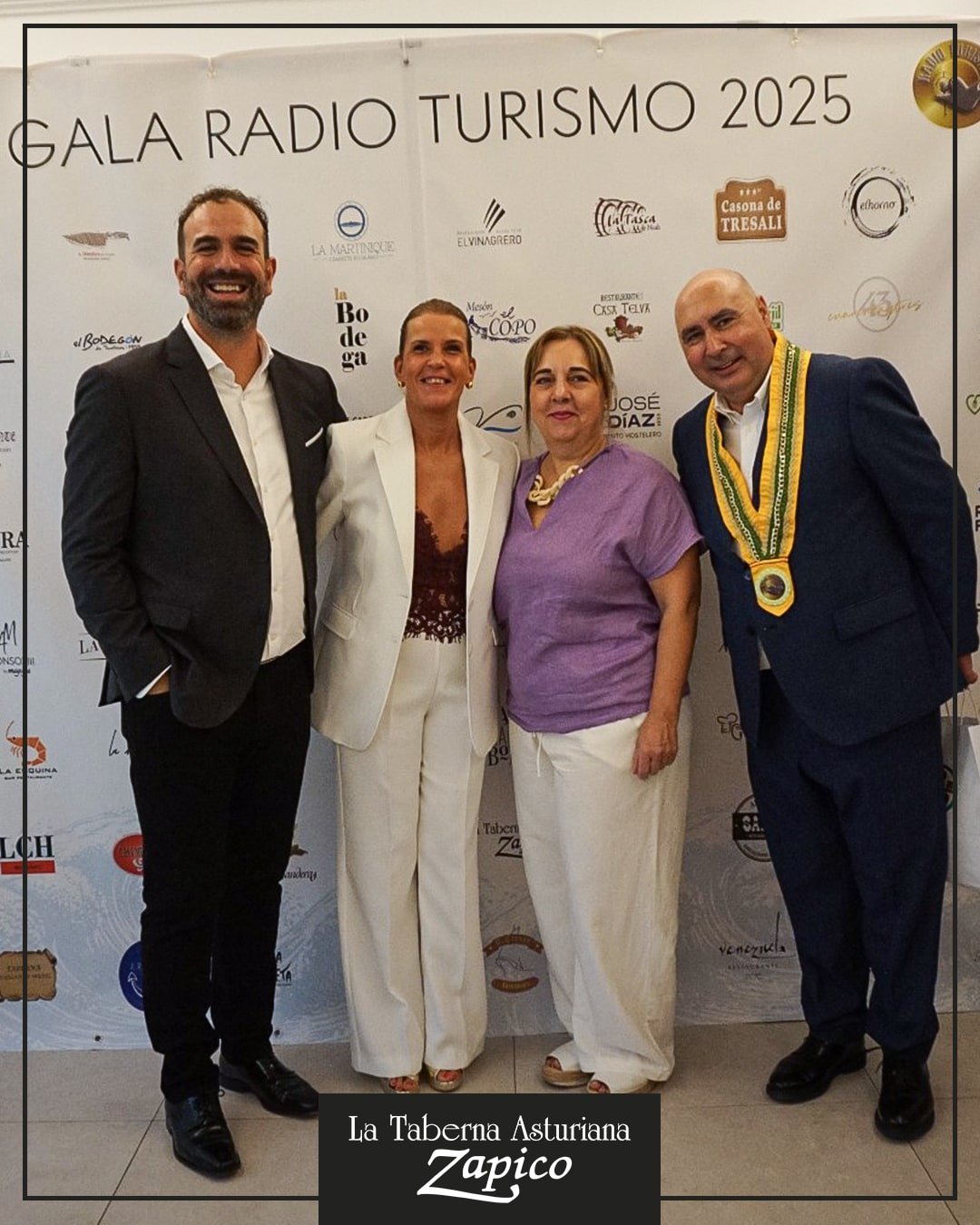 Premio Plato de Oro 2 Radio Turismo Taberna Asturiana Zapico